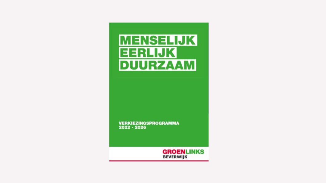 verkiezingsprogramma