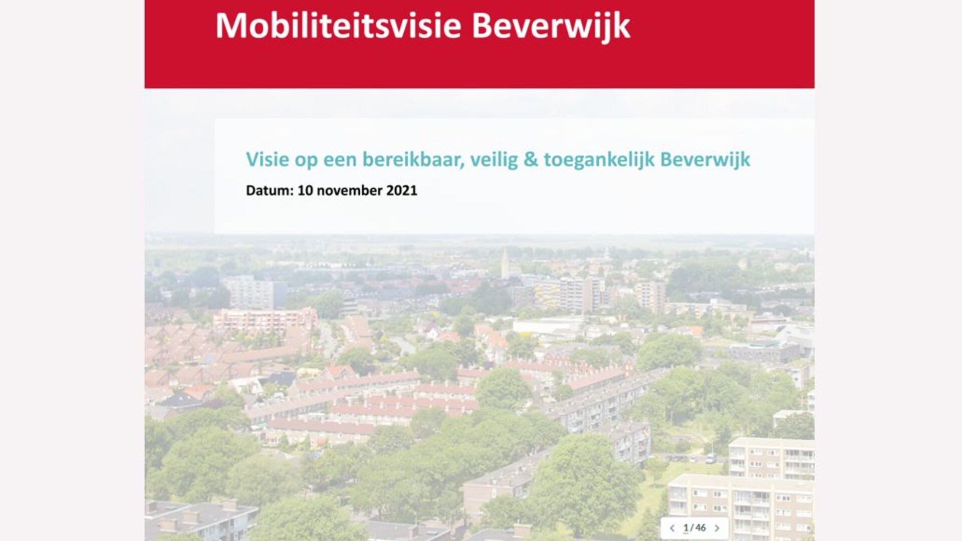 mobiliteitsvisie