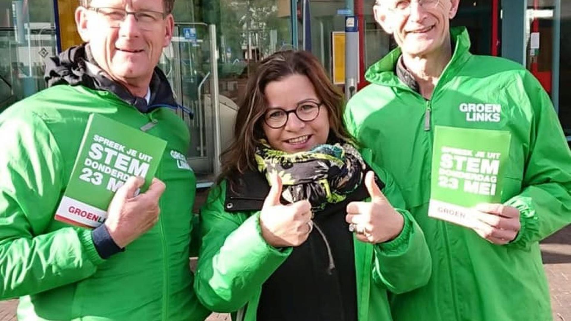  Vanmorgen vroeg de laatste campagneactiviteiten op het station in Beverwijk.